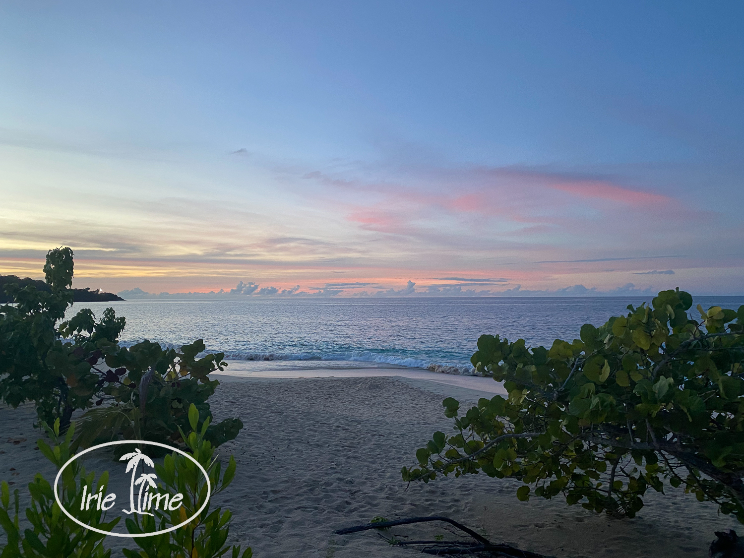 Sunset at Grand Anse Beach Grenada