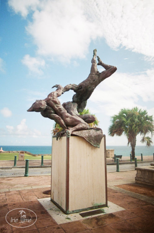 Ballaja sculpture Old San Juan
