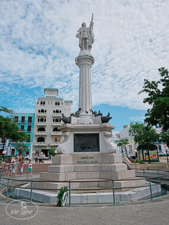 Plaza de Colon Cristobal Colon