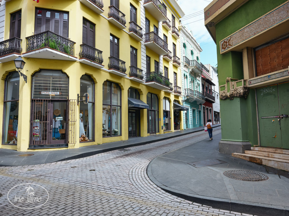 Old San Juan Colorful Buildings